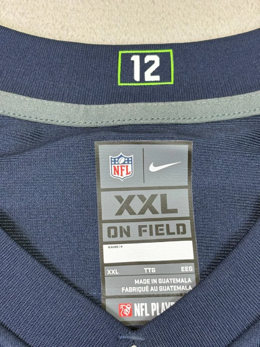 NWT Nike On-Field  Seattle Seahawks Tyler Lockett Football Jersey Size XXL
